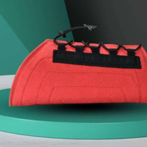 Yute de entrenamiento canino resistente al desgaste en color rojo para perros 7
