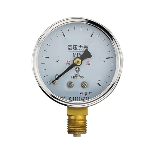 Manómetro YO-100 de 6Mpa ideal para el control diario de redes de fluidos y gases en plantas