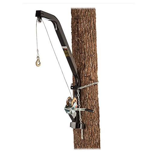 Viking Solutions Kwik Hoist - Rugged Durable Lightweight Foldable Easy to Use Hanging Game Hoist with Chain
