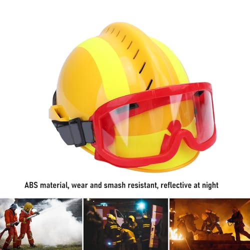 F2 Search Rescue Schutzhelm für Verkehrsunfälle, Waldbrandbekämpfung mit Licht, Verstellbares Schnallendesign, 360 Grad Reflektierend, für Baustellen, Bergleute, Schiffe,