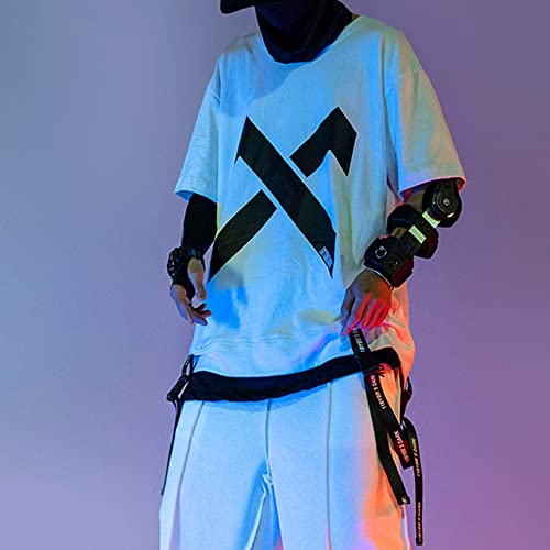 XYXIONGMAO Shirt Techwear Shirts Streetwear Men Tactical Japanese Hip Hop Anime Mens Graphic Gothic Tees2