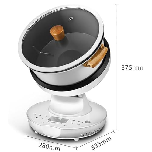 2000 W Intelligente Automatische Kochmaschine, Intelligenter Kochroboter, Mit 7 Kochmodi, 360° Automatische Drehung, 26 Cm Großes Kaliber, 8 L Großes Fassungsvermögen, Für Heimrestaurant 6 2000 W Intelligente Automatische Kochmaschine, Intelligenter Kochroboter, Mit 7 Kochmodi, 360° Automatische Drehung, 26 Cm Großes Kaliber, 8 L Großes Fassungsvermögen, Für Heimrestaurant