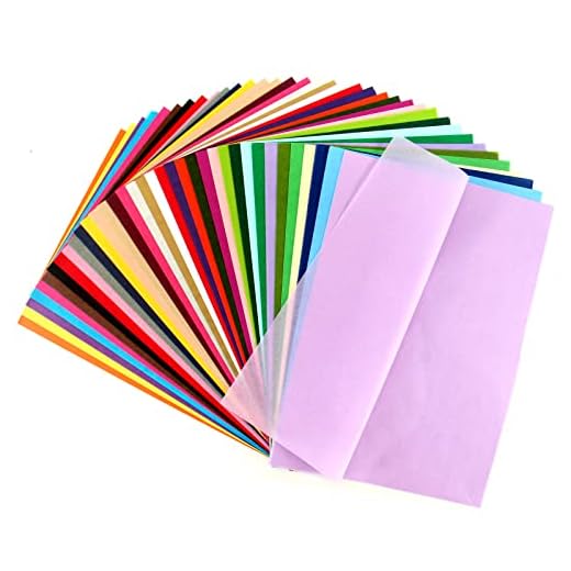400 hojas de papel transparente colorido, 36 colores, papel de seda, papel de seda DIN A4, papel brillante para manualidades, papel de manualidades para Navidad, cumpleaños, bodas, embalaje