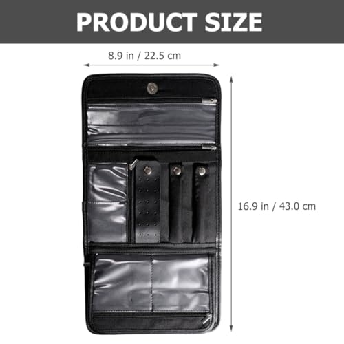 Estuche organizador de joyas de viaje plegable para llevar tus accesorios siempre ordenados 3