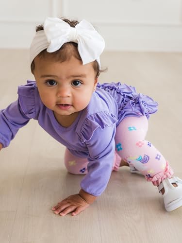 Image of RuffleButts Baby /Toddler Girls Ruffle Tights - Footless Ruffled Tights