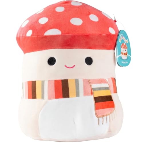 Image of Squishmallows 10-Inch Halloween Fall Malcolm Mushroom Jazwares Plush