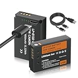Mspalocell LP-E12 Battery,LP-E12 Lithium-ion Battery Pack USB Direct Charging for Canon EOS-M, EOS M2, EOS M10, EOS M50, EOS M50 Mark II, EOS M100, EOS M200, SX70 HS, Rebel SL1 Digital Cameras