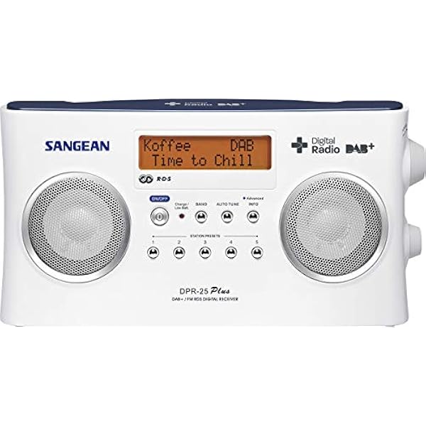 Sangean A500273 Radio DPR-25 Nero