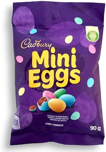 Mini Easter Eggs, 90g/3.2 oz., Bag