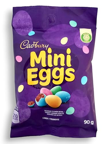 Mini Easter Eggs, 90g-3.2 oz., Bag