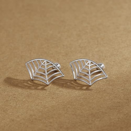 Spider Web Statement Cartilage Earring for women men Halloween Goth Punk Unique Earrings Ear Helix Piercing earrings Gothic Jewelry2