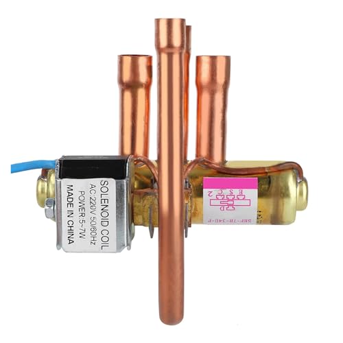 Válvula de inversión de cuatro vías con control de flujo para refrigeración 5