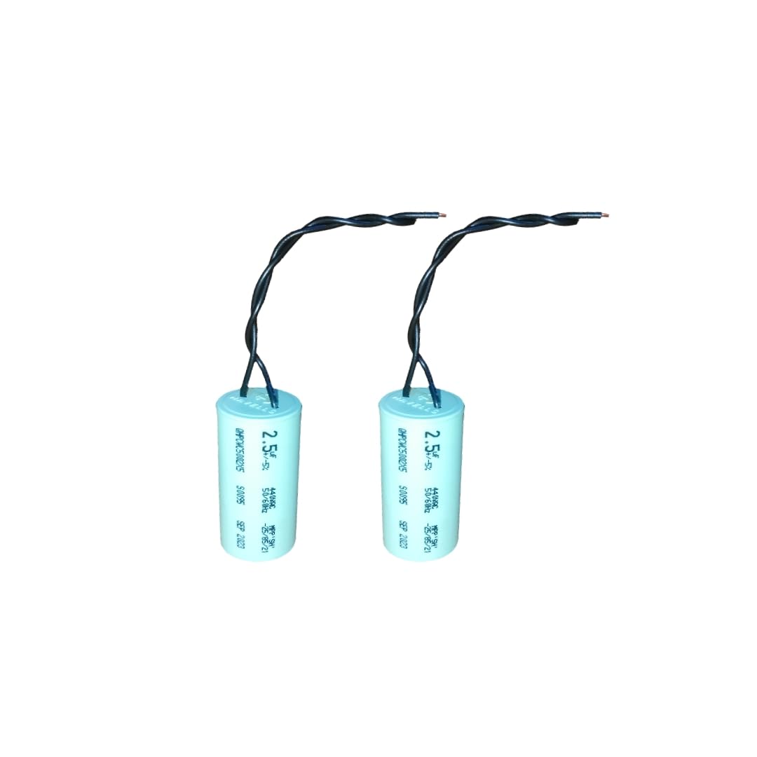 Havells Ceiling Fan Capacitor, 2.5 mfd Capacitor Cell for Havells & Other Fans (4) (B0CTKWM69X) Amazon Price History, Amazon Price Tracker