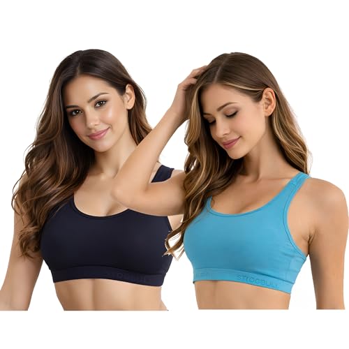 Image of Sports Bra Combo Pack for Gym Yoga Exercise Running Workout Regular Daily use