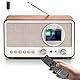 DAB Plus Radio mit Bluetooth Weiß
