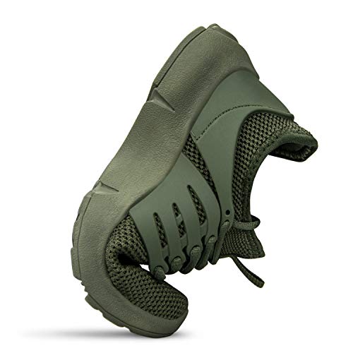 Troadlop Kids Sneakers Mesh Breathable Running Tennis Shoes For Boys Green Size 2 M Us Little Kid #TOP6