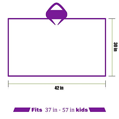 Tunchmo Disposable Rain Ponchos For Kids (6 Pack) 50% Thicker Emergency Ponchos-Clear #TOP6