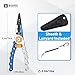 Booms Fishing Small Fishing Pliers: 5.8in Aluminium Pliers Tool - Hook Remover and Split Ring Kit, X01