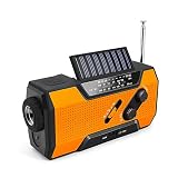 防災ラジオ ラジオライト 懐中電灯 手回し充電 USB充電 AM/FM ソーラーラジオ 地震 震災 津波 台風 停電緊急対策 (オレンジ) 防災ラジオ ラジオライト 懐中電灯 手回し充電 USB充電 AM/FM ソーラーラジオ 地震 震災 津波 台風 停電緊急対策 (オレンジ)