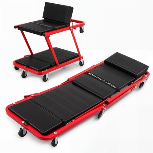 Magshion 48-Inch Folding Creeper and Rolling Seat