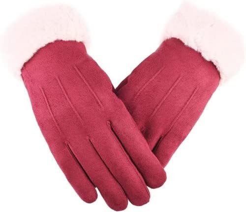 Sunallwell Winter Gloves Warm Mittens Women's Ski Gloves Touch Screen Knitted Winter Driving Cycling Gloves Outdoor Sport Gloves for Skiing Cycling Hiking Driving Outdoor Sports