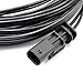 vhbw Niederspannungskabel Transformator Kabel kompatibel mit Husqvarna Automower, Gardena Robotic, Flymo Robotic, Mähroboter, Rasenmäher, 10m
