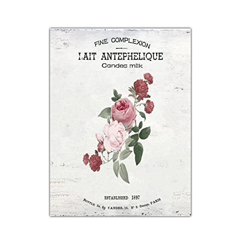 Panneau en bois bouquet de fleurs au charme français artisanal pour une décoration élégante