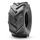 HALBERD 15x6.00-6 Lawn Mower Tractor Tires 4PR Zero Turn Lawn Garden Tires Great Traction for Garden Tractors Riding Mower Golf Cart Excavators (15x6.00-6)