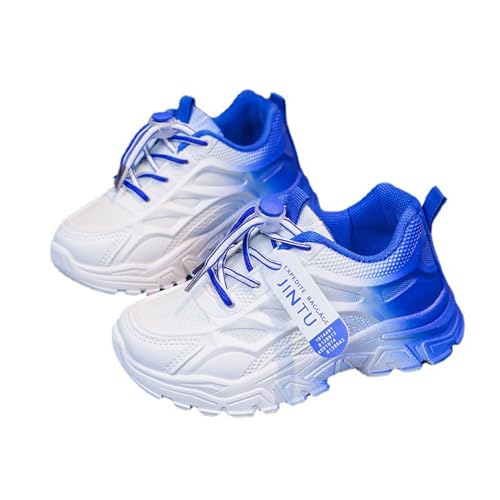 Kids Sneakers Breathable Mesh Upper Flat Sole Non Slip Design for Running Casual Wear and All Seasons Use