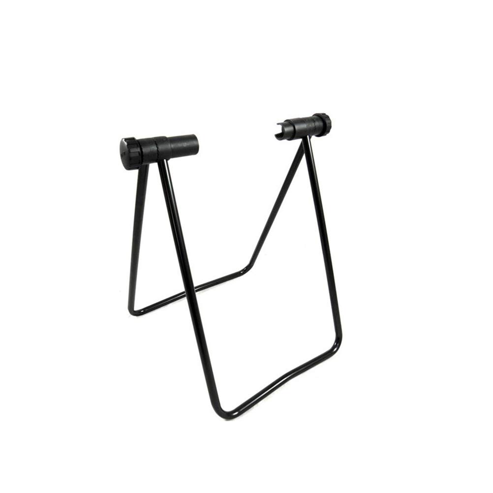 LIOOBO Road Bike Vertical Stand Bike Floor Storage Rack Bike Repair Stand (Black)
