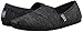 BOBS from Skechers Women's Plush-33910 Flat, Black Heather, 10 M US