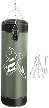 VGEBY1 Punching Bag - Heavy MMA Training Equipment for Muay Thai Kickboxing Martial Arts