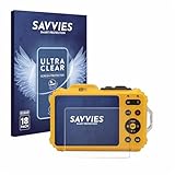 savvies Protector Pantalla para Kodak Pixpro WPZ2 (18 Unidades) Película Ultra Transparente