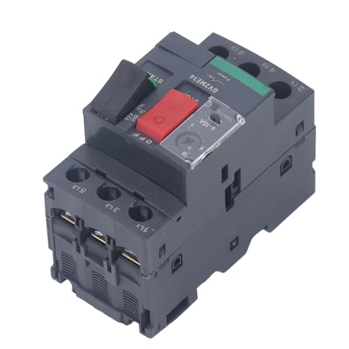 Disjoncteur de sécurité pour moteur Elevate, AC690V Installation sur rail, protégeant le moteur et prolongeant durée de vie, pour le démarrage du moteur (GV2-ME14 6-10A)