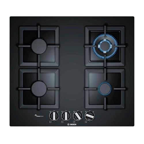 Bosch Serie 6 PPH6A6B20 plaque Noir Intégré (placement) Gaz 4 zone(s)