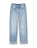 jeans mujer verano 2018  G-STAR RAW Tedie Ultra High Str Tu Rp Ankle Wmn Jeans, Faded Stream Restored B191/B491, 26W/ 30L para Mujer