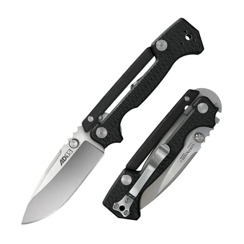 Cold Steel AD-15 3.5" S35VN Steel Ultra-Sharp Blade 5" Black G-10 Handle Tactical Folding Knife with Scorpion Lock by Cold Steel - Used condition - US$123.50