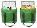Earthwise Large INSULATED Grocery Bag Shopping Tote Cooler with ZIPPER Top Lid KEEPS FOOD HOT OR COLD (2 Pack)