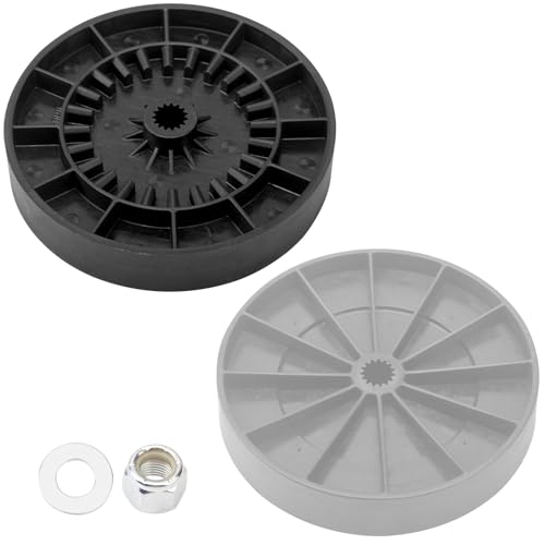 WH03X32097 Washer Washing Machine Transmission Pulley & Nut Replacement Compatible with G E Washing Machine AP6996076, WH49X25379, WH03X28859 Washer Gear Case...