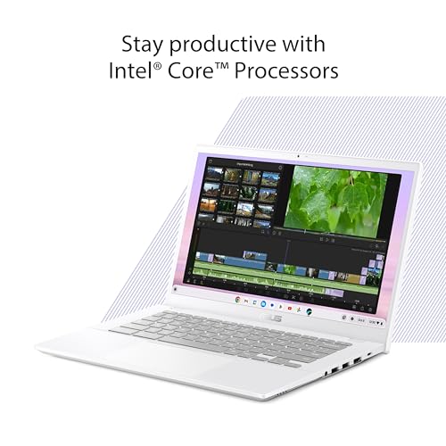 ASUS Chromebook Plus CX34 Laptop with Google AI, 14 inch Display