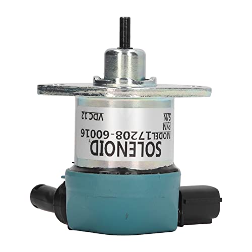 Électrovanne d'arrêt DC 12V 17208-60016 en acier inoxydable pour moteur D905 D1005
