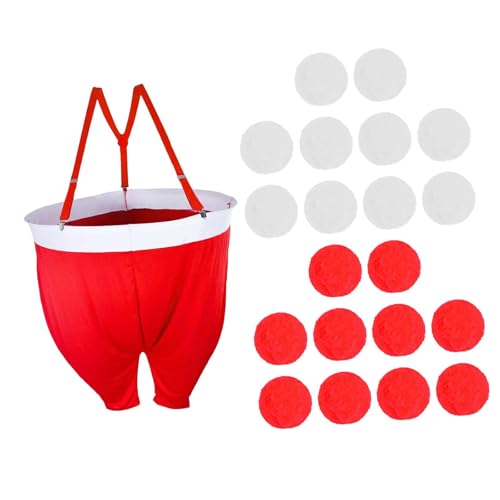 UxicRuya Weihnachtsmanns Hose – Lustige Weihnachtsspiele Zum Werfen