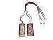 Angelitos de Mexico Scapular Jude the Apostle with Our Lady of Guadalupe (Brown)