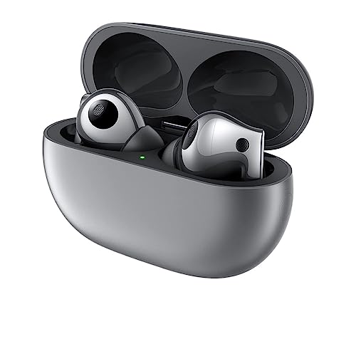 Hülle Für Huawei FreeBuds Pro 4 – Silikon-Schutzhülle, Stoßfest & Kratzfest – Perfekter Passformschutz, Einfach Zu Montieren – Schwarz