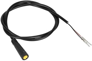 3-Hole Headlight Adapter Cable for Kukirin for G2 Pro G2 Max Electric Scooter, Black ABS Replacement Wire Connector for Front Light Repair