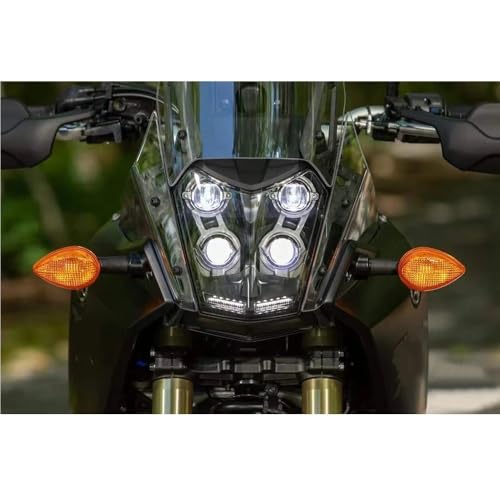Cache calandre phare moto de protection supérieure pour calandre avant Tenere 700 T7