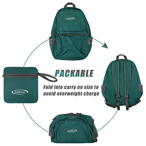 Image of G4Free 20L Lightweight Packable Backpack Travel Hiking Daypack Foldable Backpack for Men Women