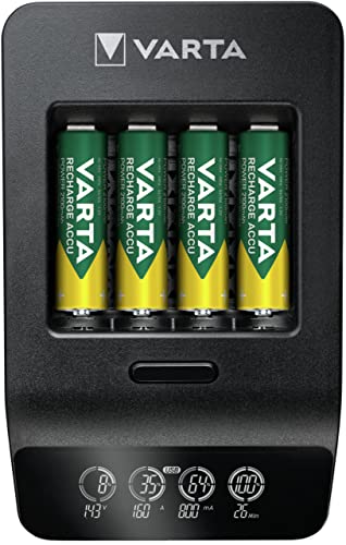 VARTA LCD-laddare LCD Smart Charger+