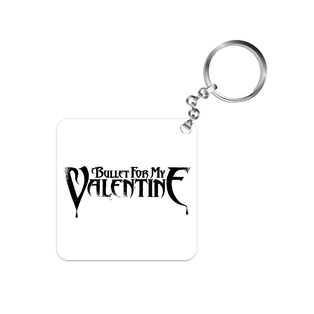 The Banyan Tee Double Sided Polymer Music Keychain Style Code: TBT-KC-M_GRUNGE_BFMV