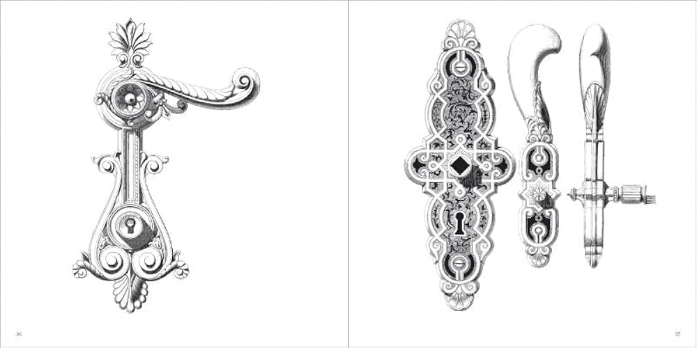 洋書 The Pattern of English Patterns & Ornaments of the 19th Century (English